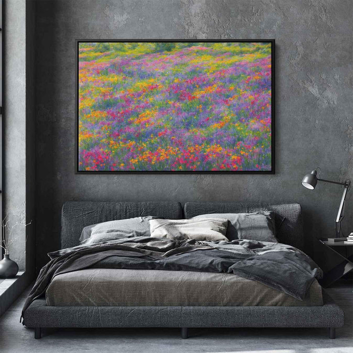 Impressionist Oil Wild Flowers #137 - Kanvah