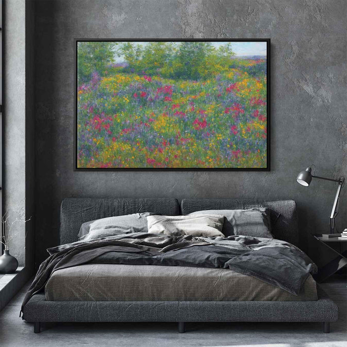 Impressionist Oil Wild Flowers #139 - Kanvah