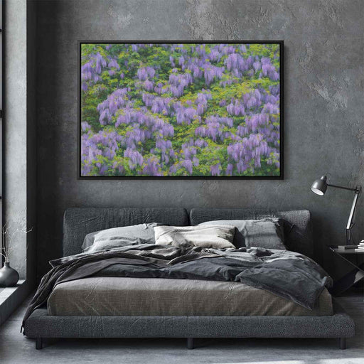 Impressionist Oil Wisteria #102 - Kanvah