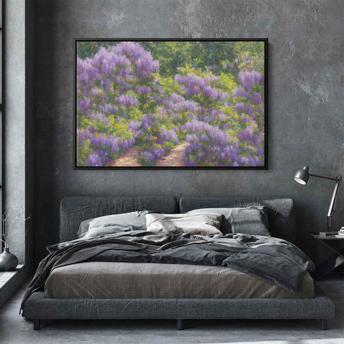 Impressionist Oil Wisteria #130 - Kanvah