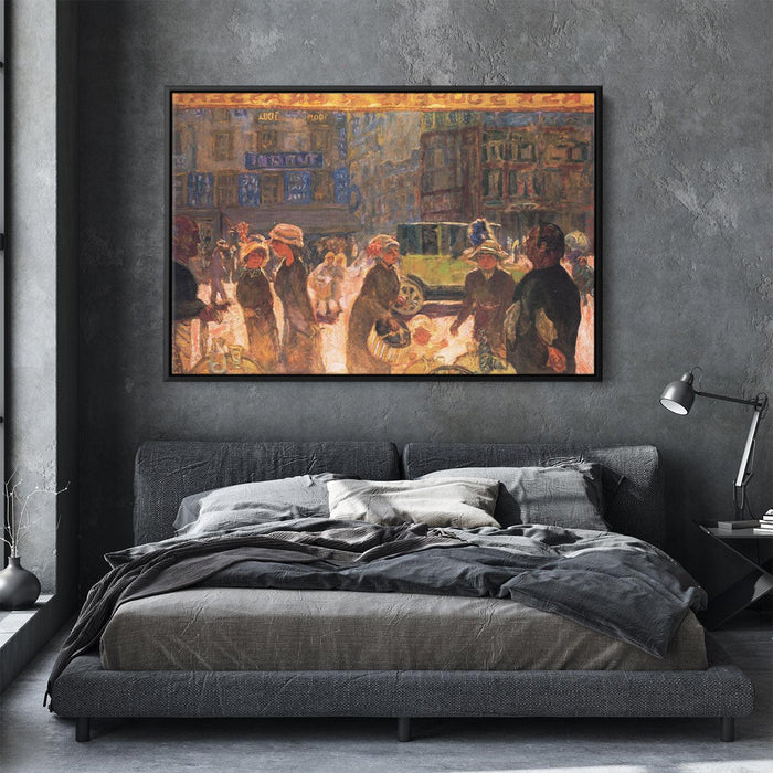 La Place Clichy by Pierre Bonnard - Canvas Artwork