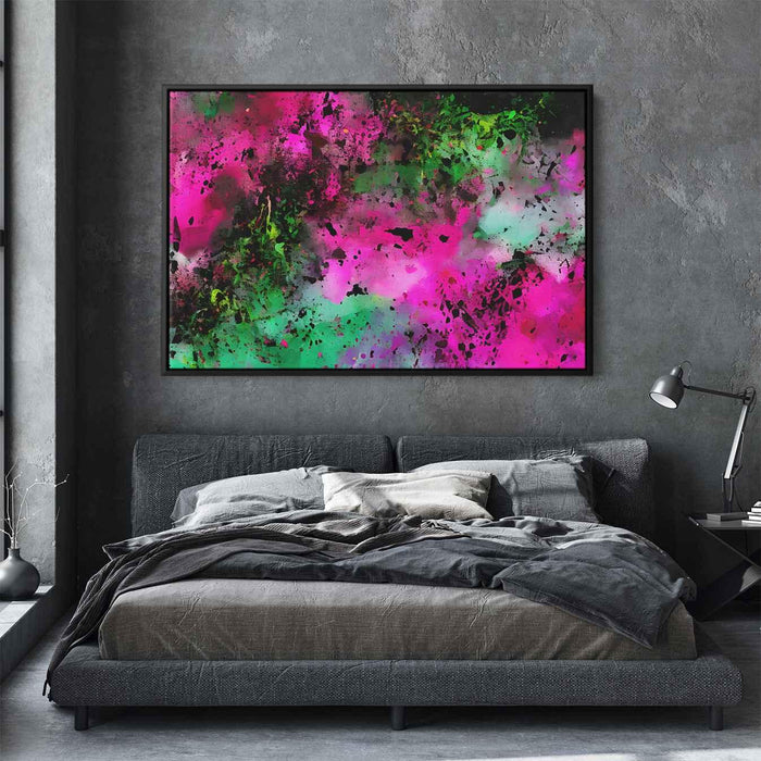 Pink Abstract Splatter #101 - Kanvah