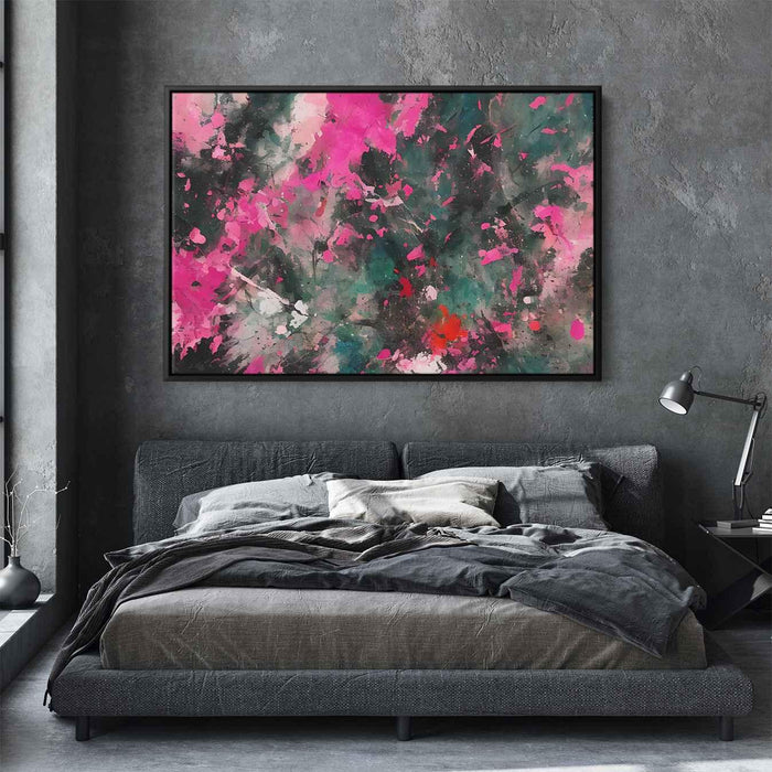 Pink Abstract Splatter #130 - Kanvah
