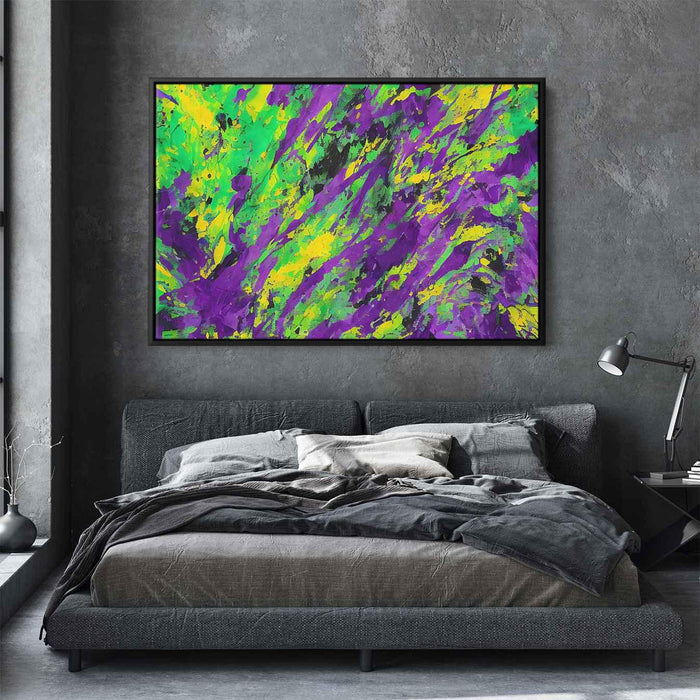 Purple Abstract Splatter #101 - Kanvah