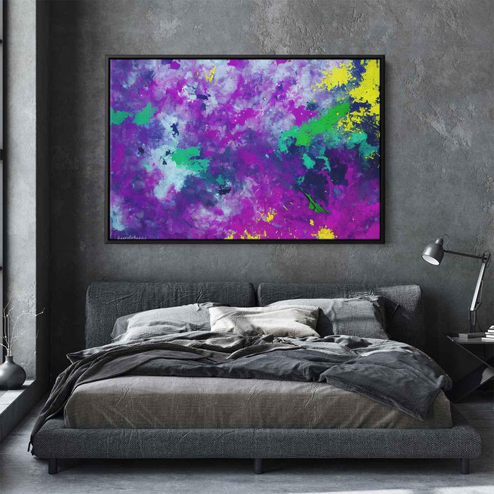 Purple Abstract Splatter #130 - Kanvah