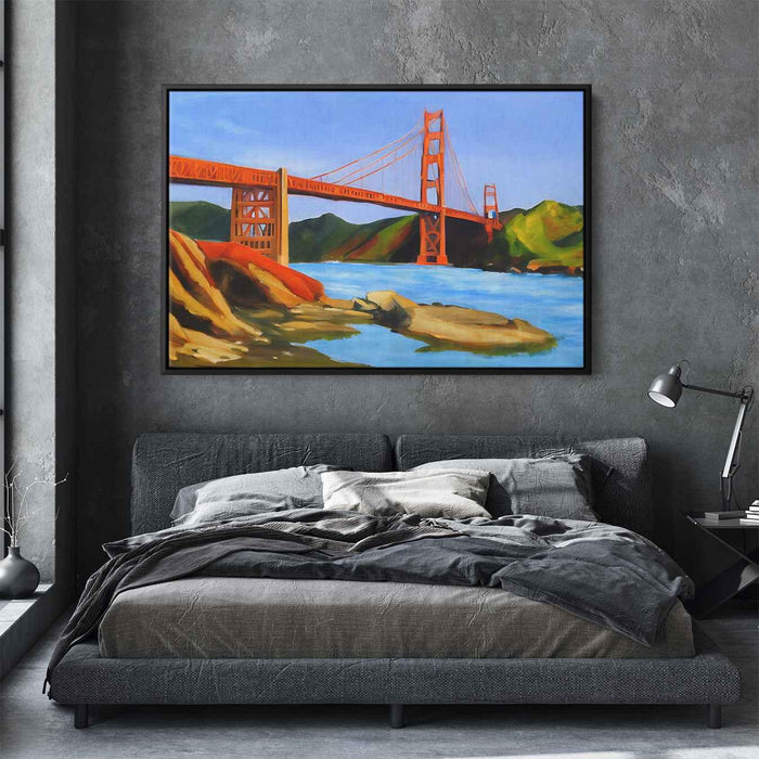 Realism Golden Gate Bridge #131 - Kanvah