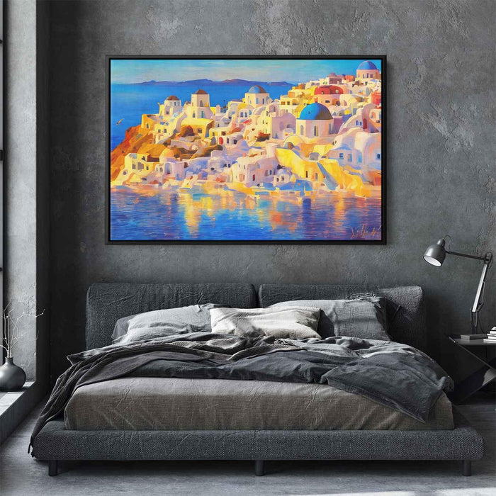 Impressionism Santorini #121 - Kanvah