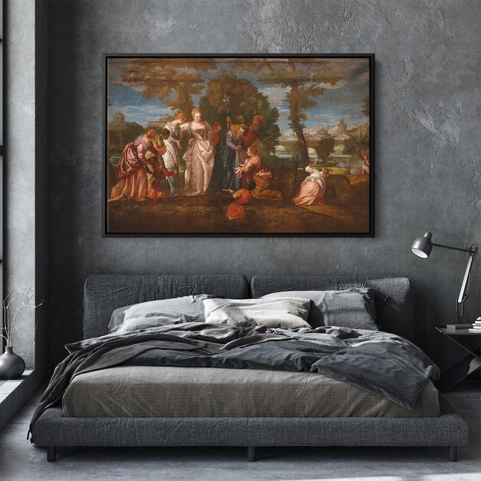 The finding of Moses by Paolo Veronese - Canvas Artwork