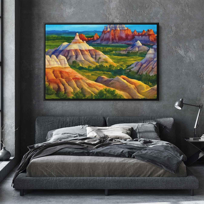 Watercolor Badlands National Park #115 - Kanvah