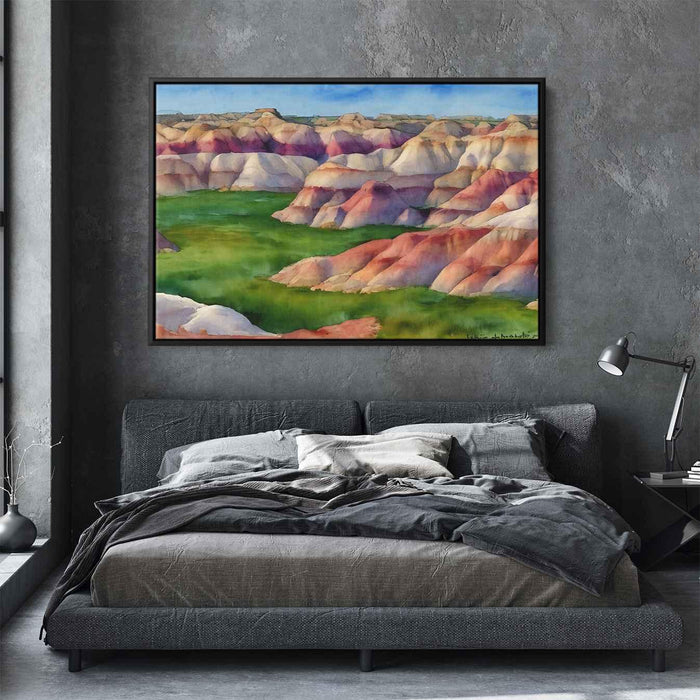 Watercolor Badlands National Park #126 - Kanvah