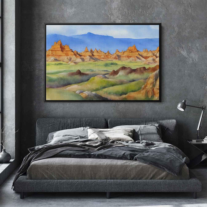 Watercolor Badlands National Park #129 - Kanvah