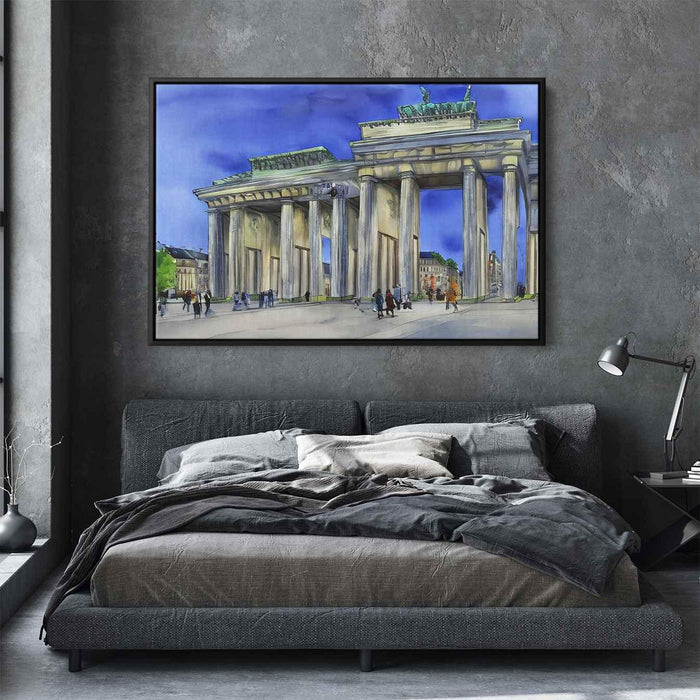 Watercolor Brandenburg Gate #130 - Kanvah