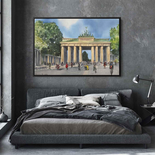 Watercolor Brandenburg Gate #131 - Kanvah