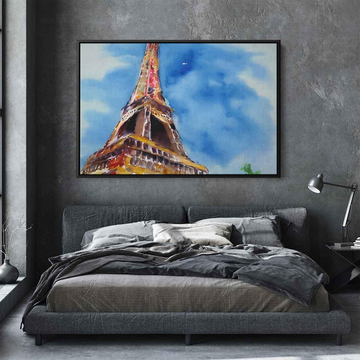 Watercolor Eiffel Tower #101 - Kanvah