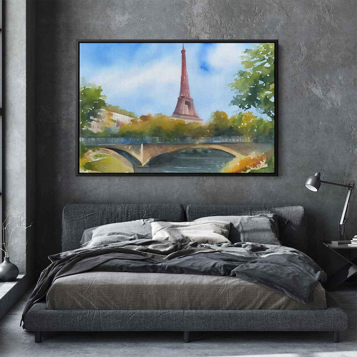 Watercolor Eiffel Tower #130 - Kanvah