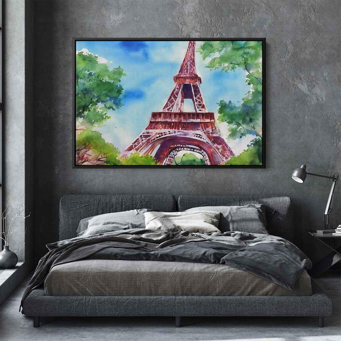 Watercolor Eiffel Tower #131 - Kanvah