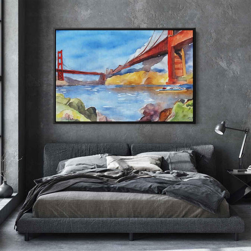 Watercolor Golden Gate Bridge #121 - Kanvah