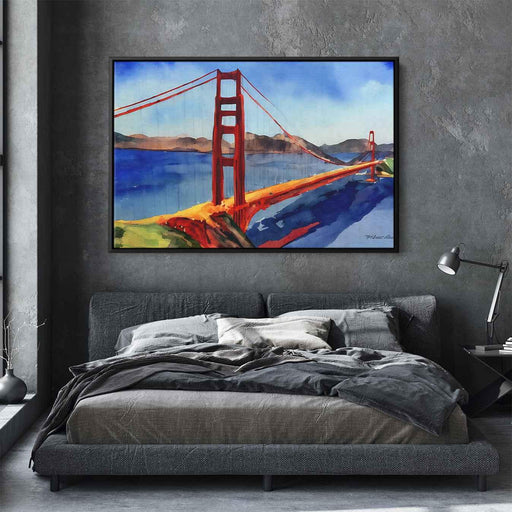 Watercolor Golden Gate Bridge #131 - Kanvah