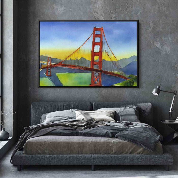 Watercolor Golden Gate Bridge #132 - Kanvah