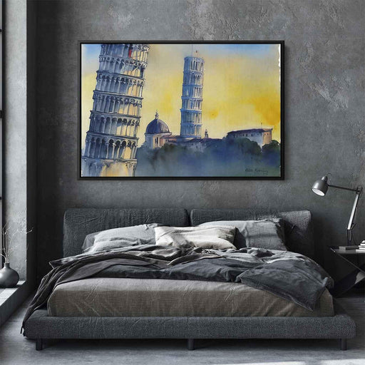 Watercolor Leaning Tower of Pisa #101 - Kanvah