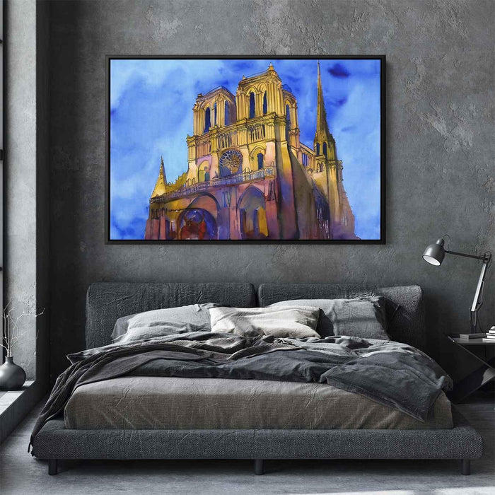 Watercolor Notre Dame Cathedral #130 - Kanvah