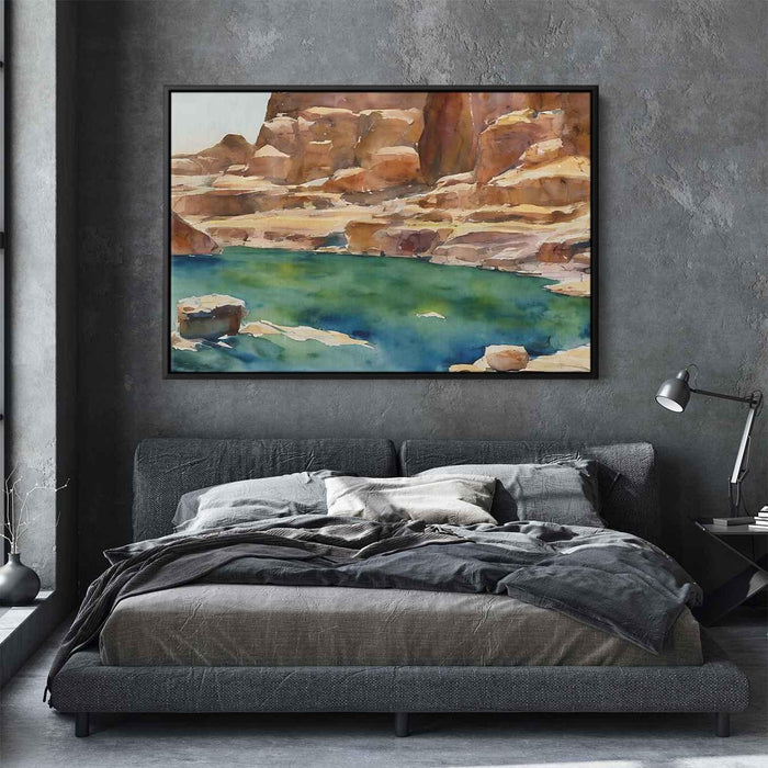 Watercolor Petra #102 - Kanvah