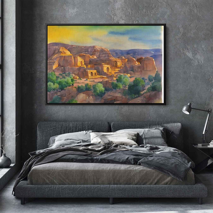 Watercolor Petra #131 - Kanvah