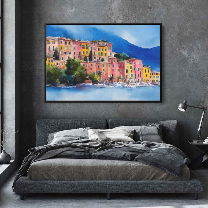 Watercolor Portofino #131 - Kanvah