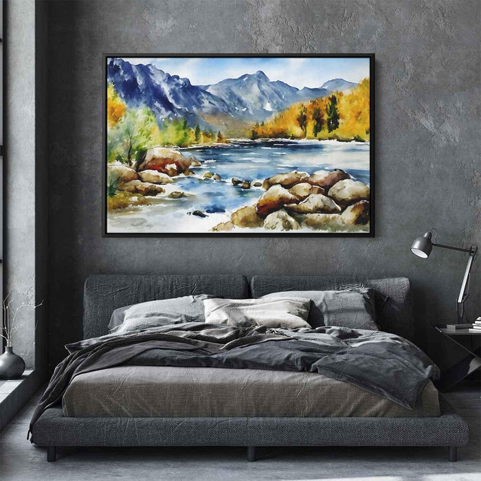 Watercolor Rocky Mountains #130 - Kanvah