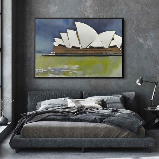 Watercolor Sydney Opera House #102 - Kanvah