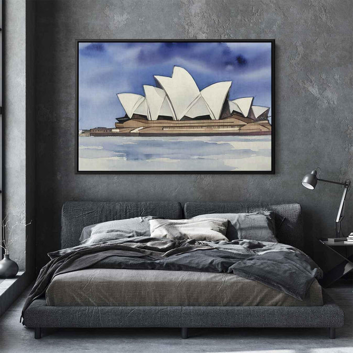 Watercolor Sydney Opera House #130 - Kanvah