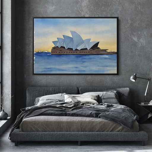 Watercolor Sydney Opera House #132 - Kanvah