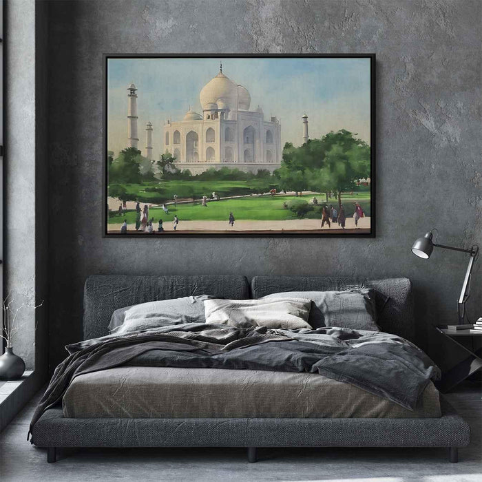 Watercolor Taj Mahal #121 - Kanvah