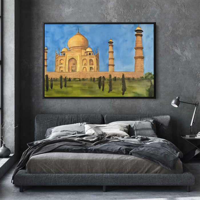 Watercolor Taj Mahal #132 - Kanvah