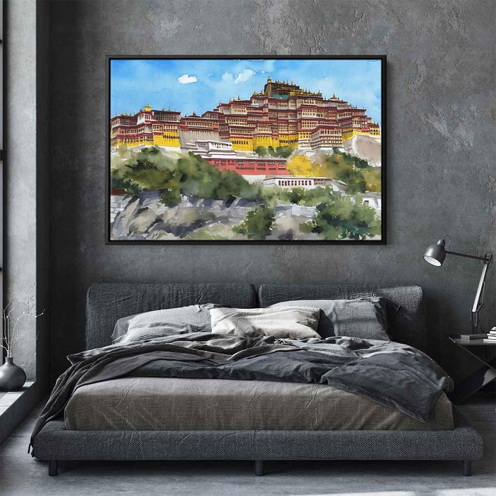 Watercolor Potala Palace #101 - Kanvah