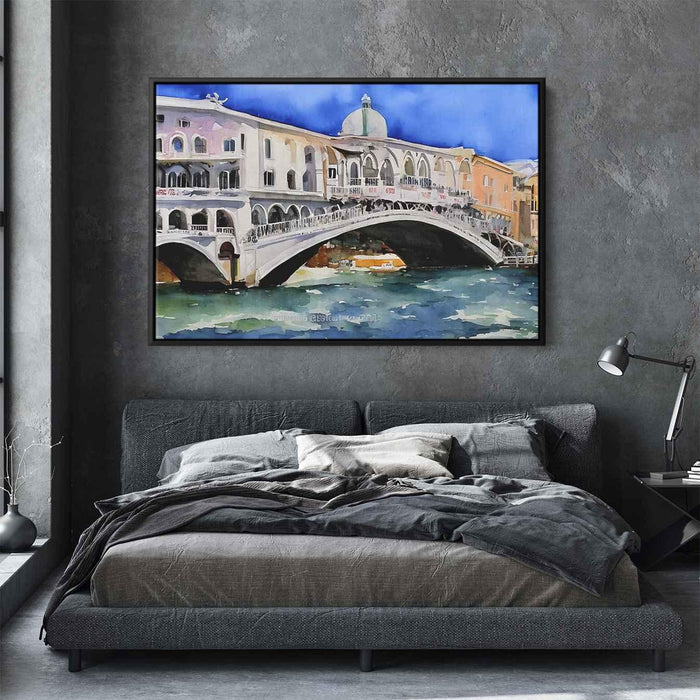 Watercolor Rialto Bridge #101 - Kanvah