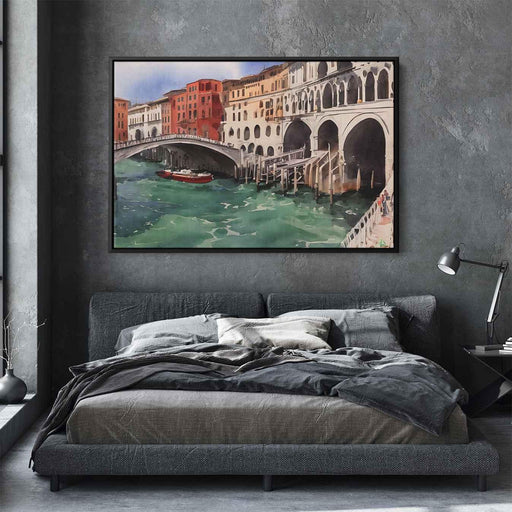 Watercolor Rialto Bridge #132 - Kanvah