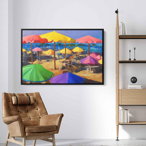 Abstract Beach Umbrellas #131 - Kanvah