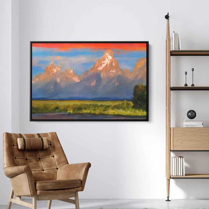 Abstract Grand Tetons #132 - Kanvah