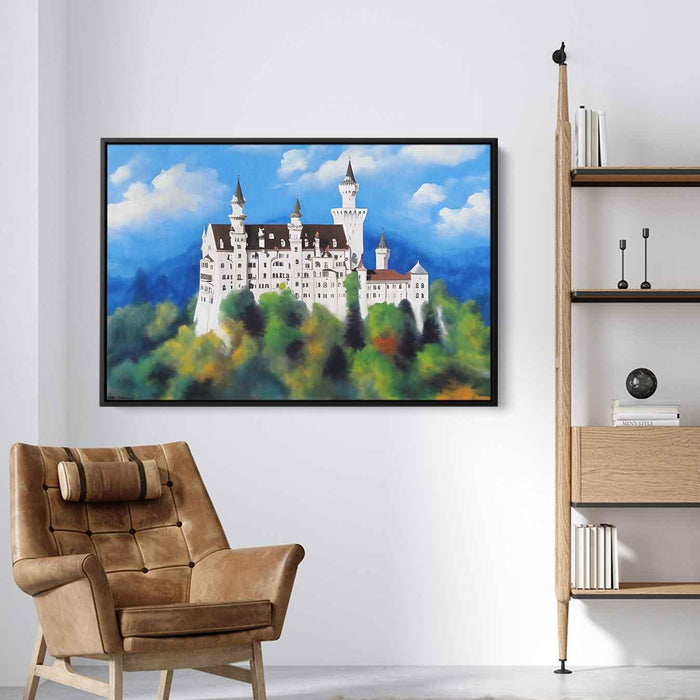 Abstract Neuschwanstein Castle #101 - Kanvah