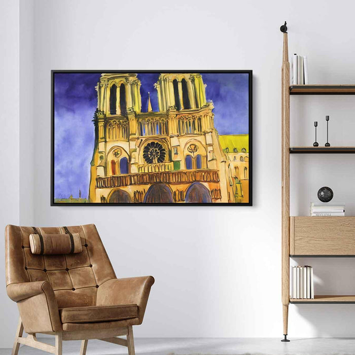 Abstract Notre Dame Cathedral #101 - Kanvah