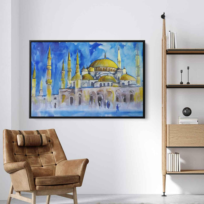 Abstract Blue Mosque #130 - Kanvah