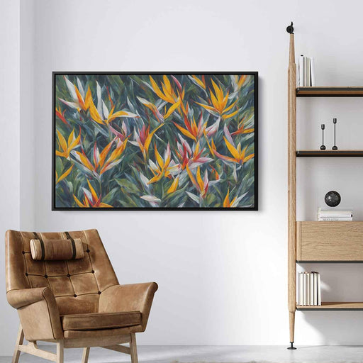 Contemporary Oil Birds of Paradise #132 - Kanvah