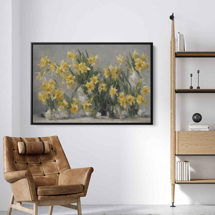 Contemporary Oil Daffodils #101 - Kanvah