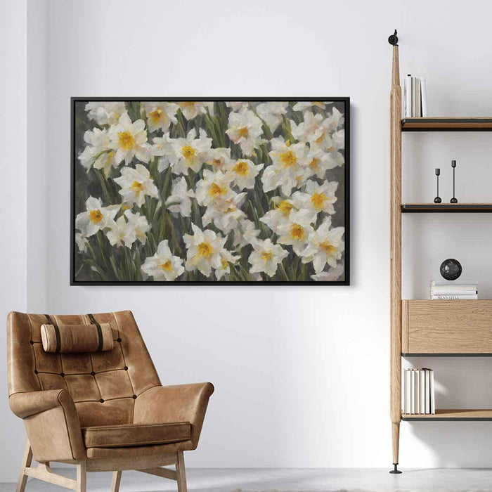 Contemporary Oil Daffodils #130 - Kanvah