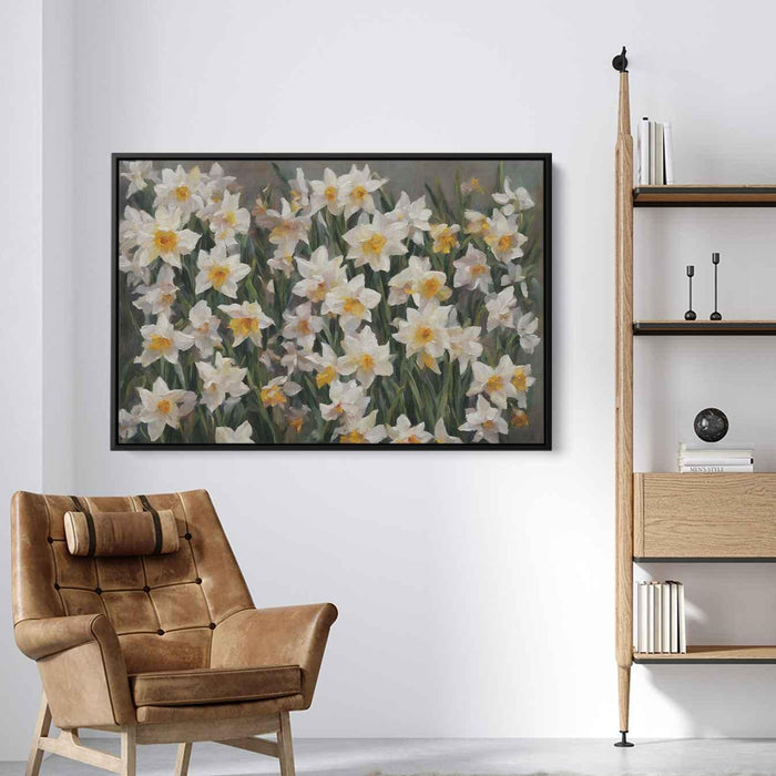 Contemporary Oil Daffodils #131 - Kanvah