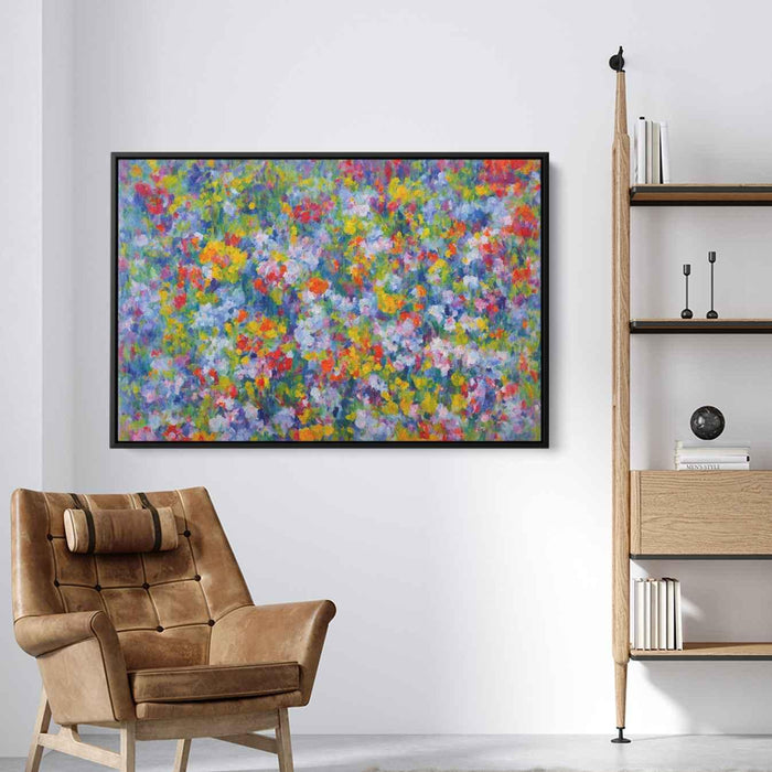 Cubist Oil Wild Flowers #131 - Kanvah