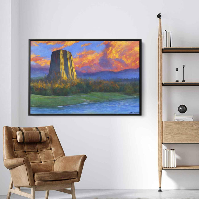 Impressionism Devils Tower #121 - Kanvah