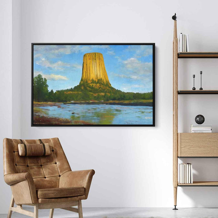 Impressionism Devils Tower #132 - Kanvah