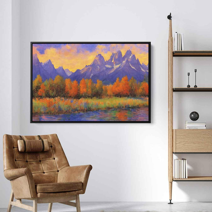 Impressionism Grand Tetons #101 - Kanvah